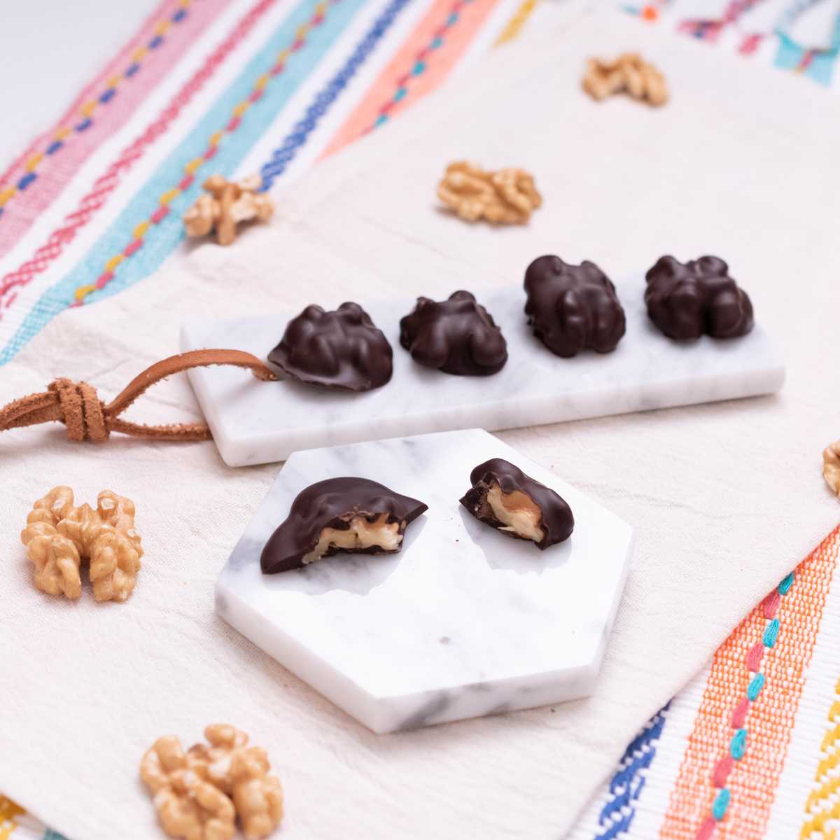 Nueces con Chocolate