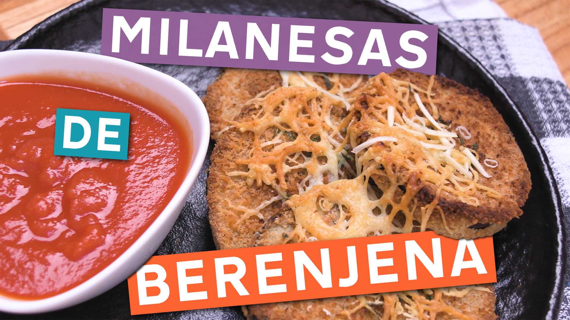 Milanesas de Berenjena Sin Amargor