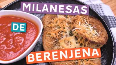 Milanesas de Berenjena Sin Amargor