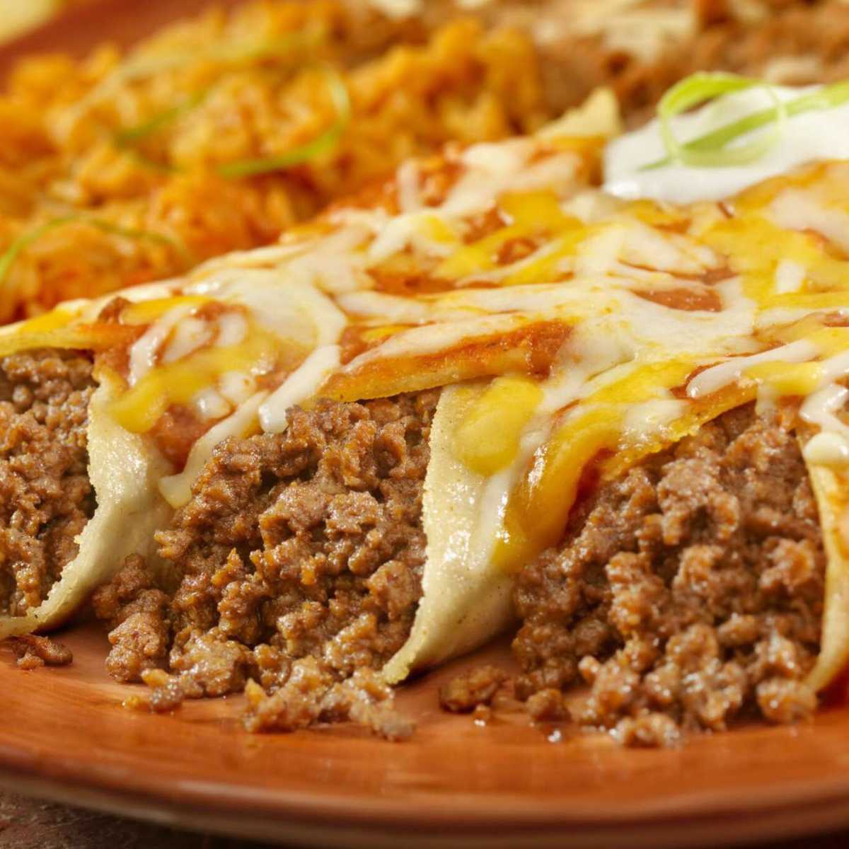 Enchiladas de Carne