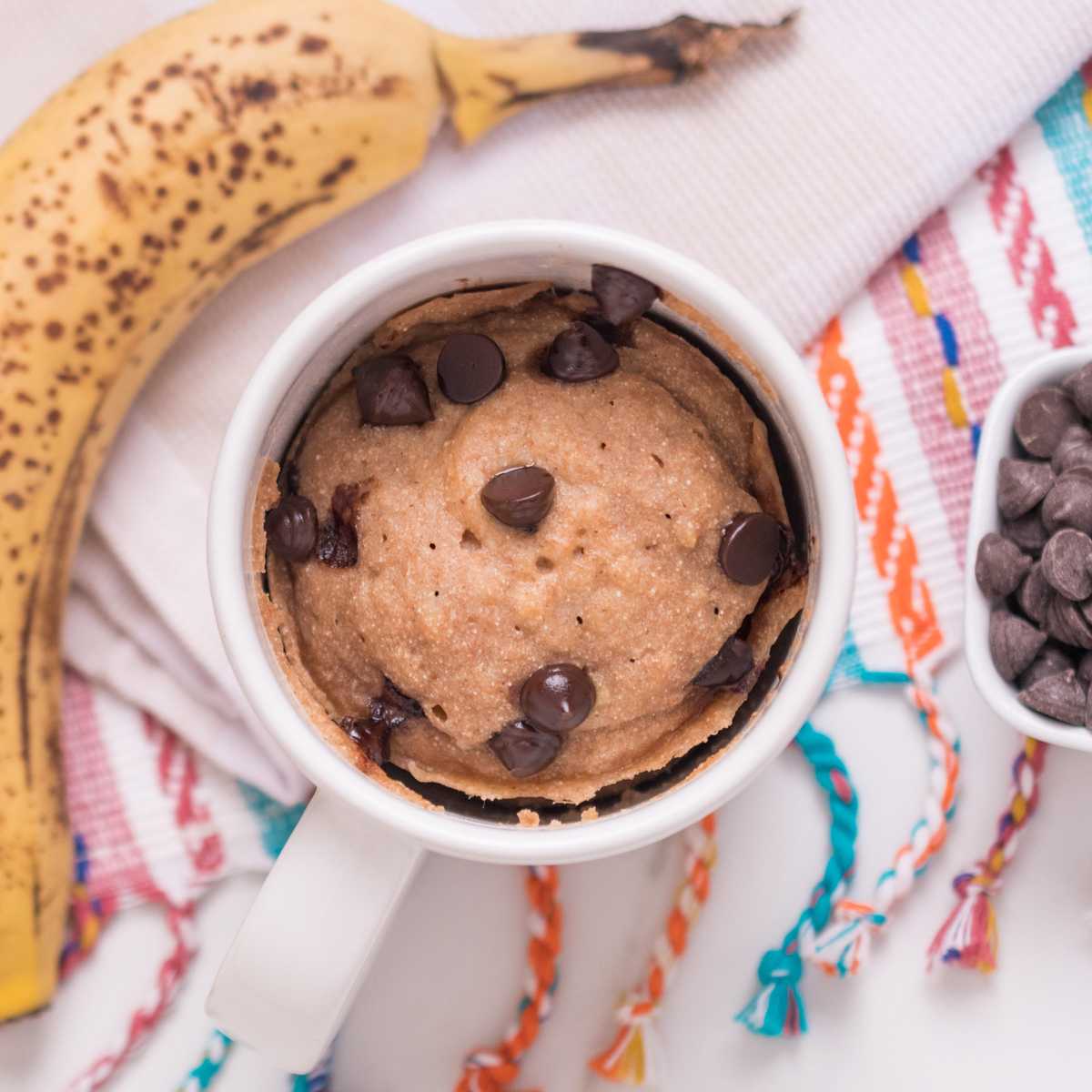 Torta de Banana en Microondas