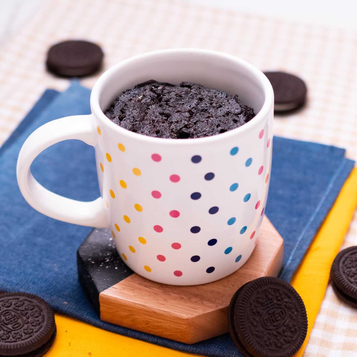 Torta en Taza de Oreo