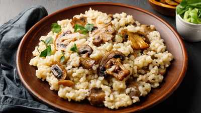 Risotto de Champiñones