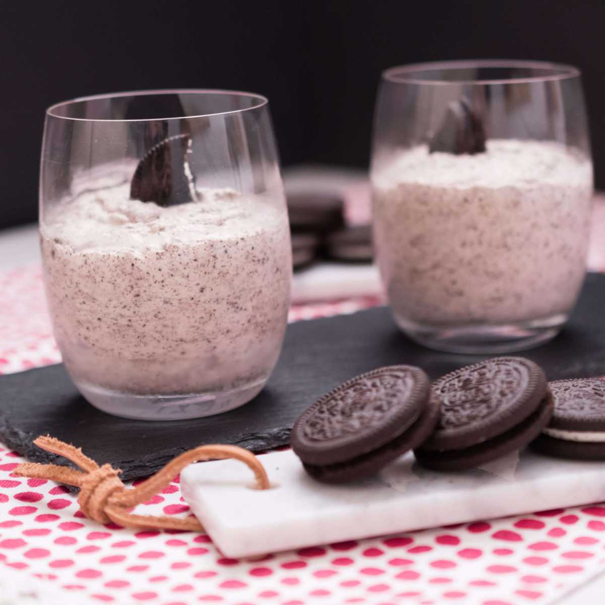 Mousse Oreo Facil y Rapido
